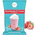 Strawberry Blended Crème Mix (Strawberries N' Cream) by Angel Specialty Products [3 LB]