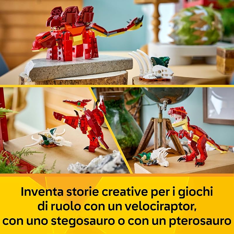 Creator 3 in 1 Feroce dinosauro 31379