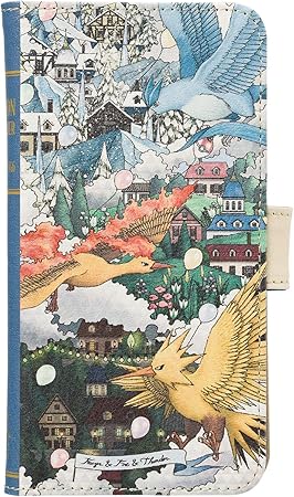 Amazon ポケモンセンターオリジナル マルチスマホカバー ポケモン博士の観察手帳 フリーザー サンダー ファイヤー おもちゃ雑貨 おもちゃ