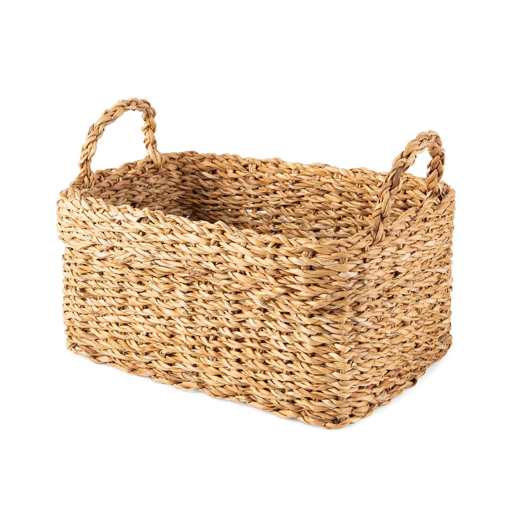 Compactor Nator Seagrass Storage Basket, Size Medium, 29 x 20 x 15cm, Brown, RAN10554