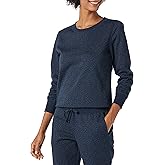 Amazon Essentials Women's Fleece Crewneck Pullover Sweatshirt (Available in Plus Size)