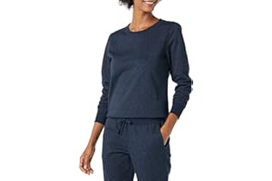 Amazon Essentials Women's Fleece Crewneck Pullover Sweatshirt (Available in Plus Size)
