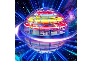 GENERIC 2025 Upgraded Flying Orb Ball Toys - Cosmic Globe Boomerang with Led Lights for Kids & Adults, Indoor/Outdoor Fun Cool Holiday Magic Toy, Cool Toy Gifts for 6 7 8 9 10+ Year Old Boys Girls