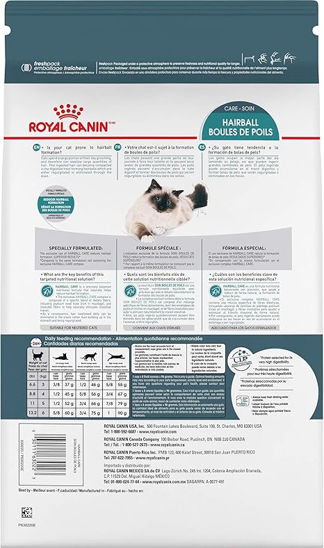 royal canin intense hairball