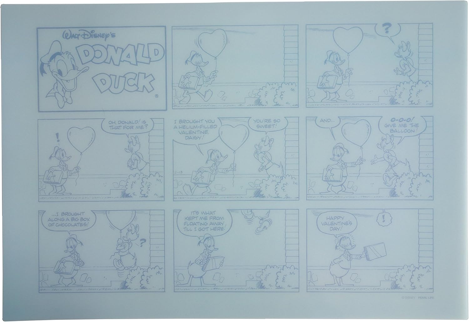 Amazon ディズニー ランチョンマット ドナルドダック コミック Ma 1357 ランチョンマット オンライン通販