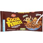 Cocoa PEBBLES Chocolate Breakfast Cereal, Gluten Free, 32 oz Bag | Sweetened Puffed Rice With Crunchy Texture And Chocolatey Flavor, Delivering A Flavorful Bite In Every Spoonful