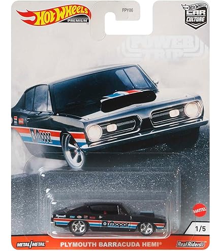 Amazon.com: Hot Wheels 1970 Plymouth Barracuda : Toys & Games