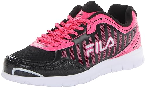 Fila pink and black Clearance