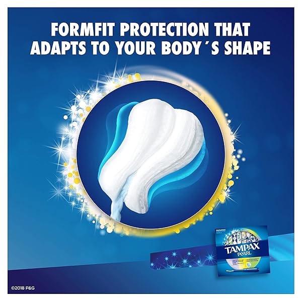 TAMPAX PEARL PLASTIC TAMPONS, MUTLIPACK, LIGHT/REGULAR/SUPER ABSORBENCY, UNSCENTED, 50 COUNT (PACKAGING MAY VARY)