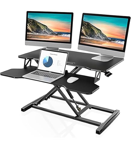 Fellowes Corsivo Height Adjustable Standing Desk Converter - Seat - View #11