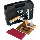 KME Precision Knife Sharpener System with 4 Gold Series Diamond Hones - Base Included