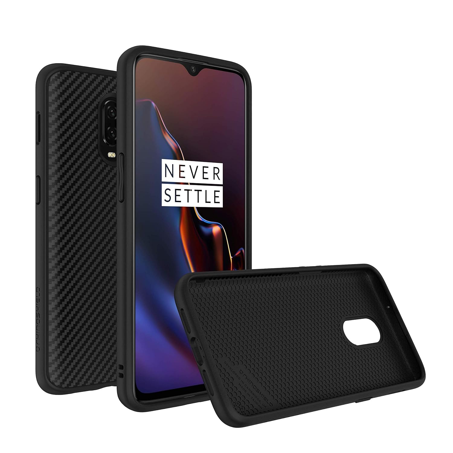RhinoShield Case for OnePlus 6T [SolidSuit] Shock Absorbent Slim