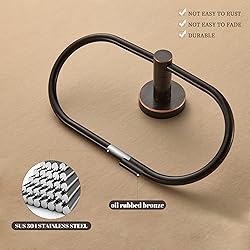 BigBig Home Bronze Towel Ring, Bathroom Towel