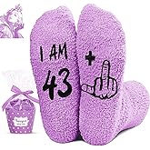 HAPPYPOP Birthday Gifts for Her - Unique 50th Bday Socks for Friend, Women in Their 40s Gift