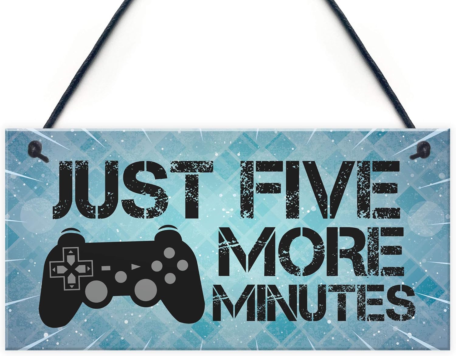 Red Ocean Funny Gamer Gift For Son Gaming Sign Hanging Man Cave Sign Fan Gift