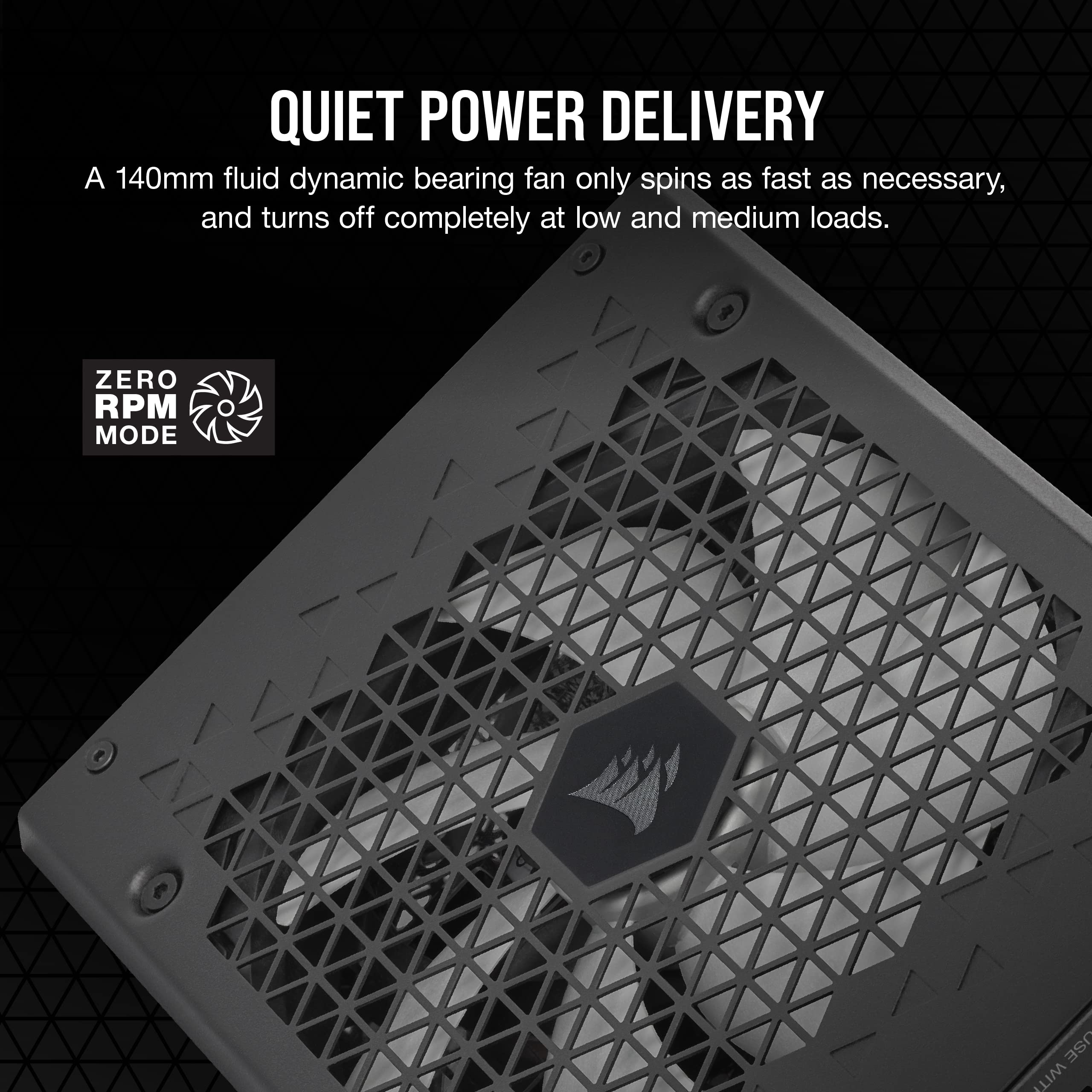 Corsair HX1500i Fully Modular Ultra-Low Noise ATX Power Supply - ATX 3.1 & PCIe 5.1 Compliant - Fluid Dynamic Bearing Fan - CORSAIR iCUE Software Compatible - 80 Plus Platinum Efficiency - Black
