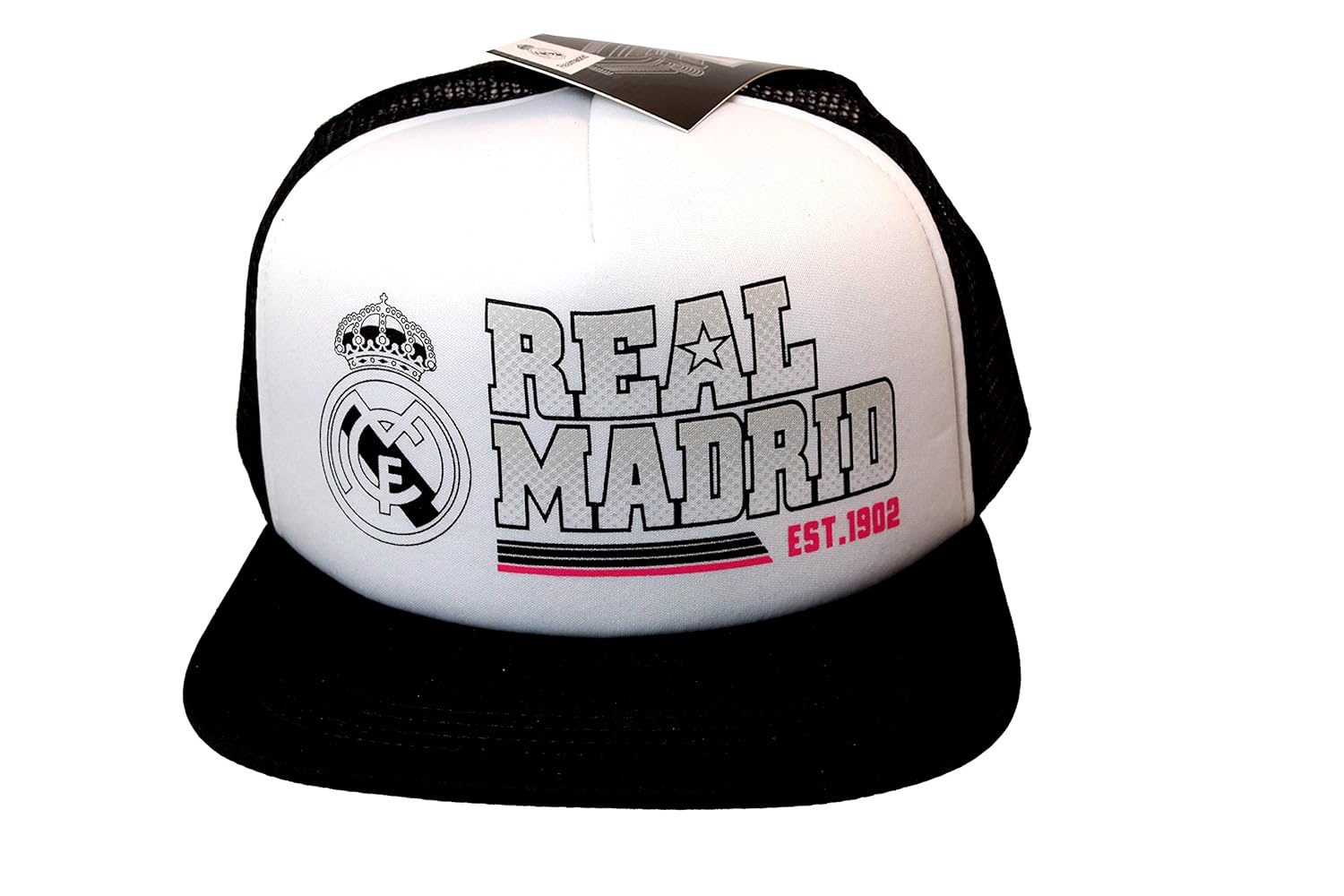 RHINOXGROUP Real Madrid Authentic Official Licensed Soccer Cap FCB One Size 002