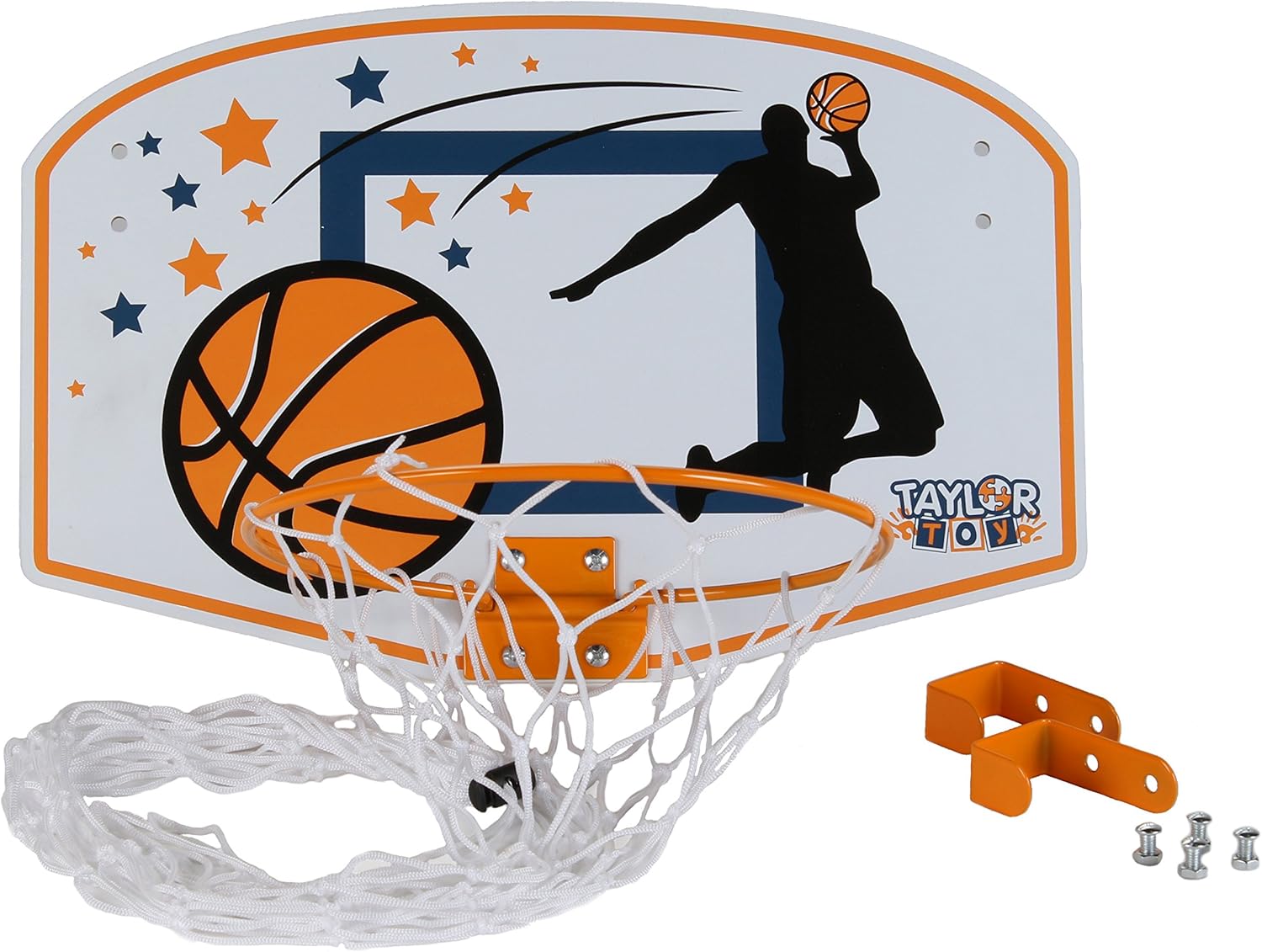 Taylor Toy Basketball Hoop Hamper - Laundry Basket for Kids - Hanging Hamper: Toys & Games