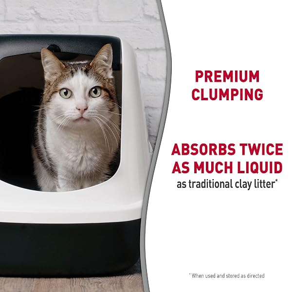 NATURE’S MIRACLE PREMIUM CLUMPING CORN COB LITTER, TOUGH ODOR BIO-ENZYMATIC FORMULA, DUST FREE