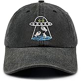 Dreamkitten Embroidered Baseball Cap Vintage Washed Cotton Hat for Men Women