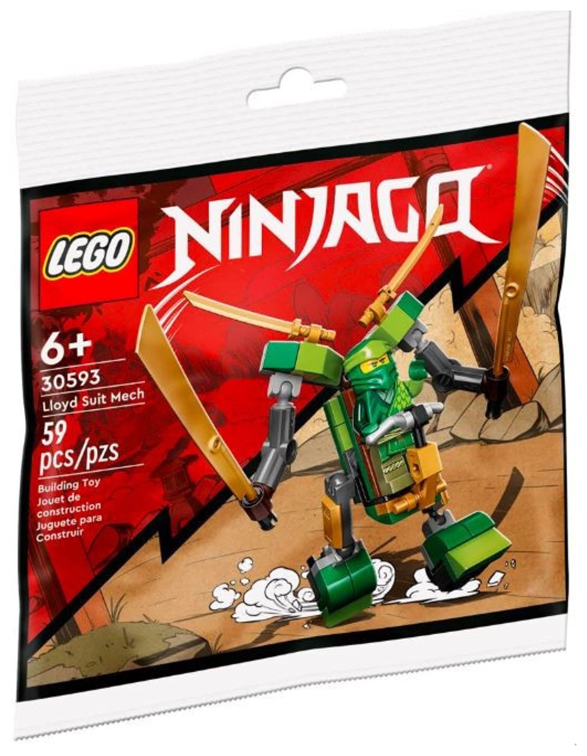 LEGO Ninjago Lloyd Suit Mech Polybag Set 30593 (Bagged) — image 1