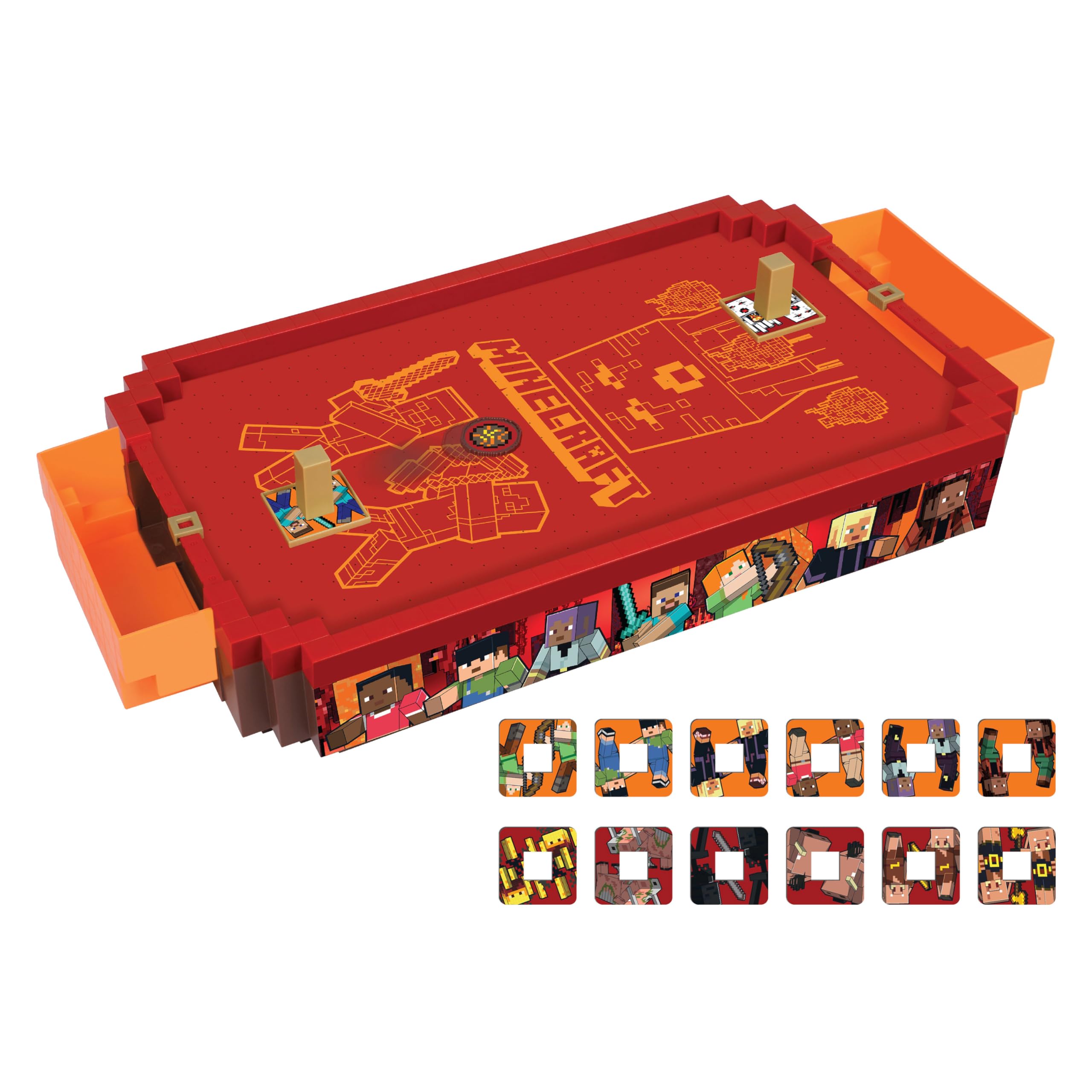 Ambassador x Minecraft - The Nether - Premium Series - Arcade Air Hockey Table