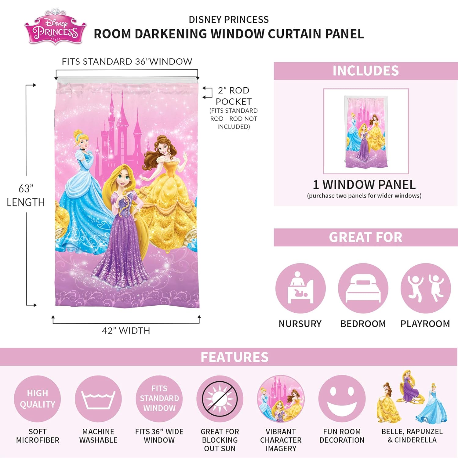 Kids Furniture Room Decor Toys Games Disney Princess Kids