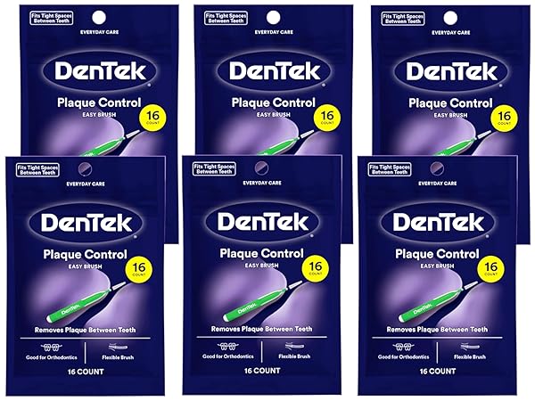 DENTEK EASY BRUSH CLEANERS EXTRA TIGHT SPACES 16 COUNT