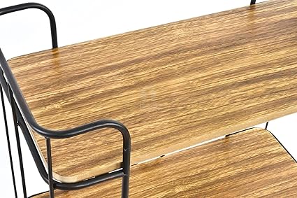 Item Bücherregal aus Metall Regal Badezimmer Regal Eisen Bücherregal