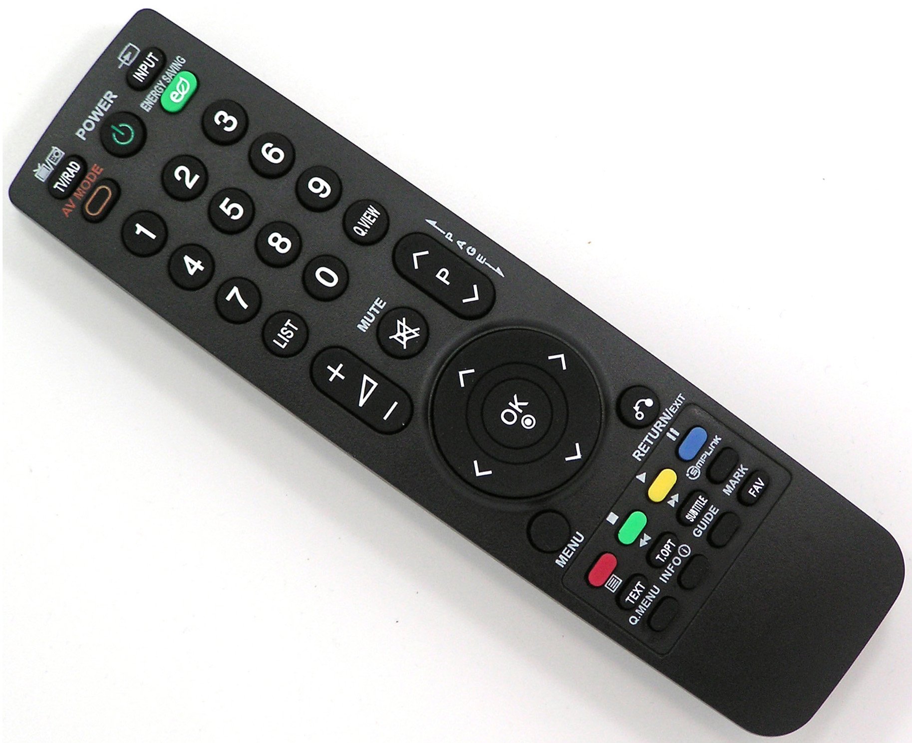 Replacement Remote Control for LG TV | 42LH301C-ZA | 42LH3800 | 42LH3800-ZD | 42PQ1000 | 42PQ1000-ZA | 42PQ1100 | 42PQ1100-ZE | 42PQ20 | 42PQ2000 |