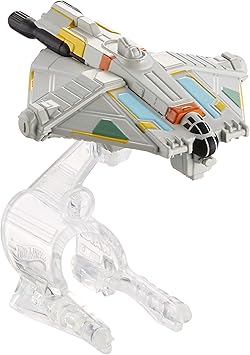 Hot Wheels Star Wars Starship Rebels Ghost Vehicle, Multi Color