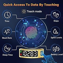 Gwenland Smart Ring Health Ring - Smart Rings for