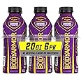 BODYARMOR Sports Drink Sports Beverage, Strawberry Grape, Coconut Water Hydration, Natural Flavors With Vitamins, Potassium-Packed Electrolytes, Perfect For Athletes, 20 Fl Oz (Pack of 6)