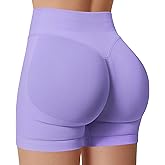Sorfneo Women's Workout Impact Shorts 3.6" /4.5" Scrunch Butt Lifting Gym Shorts Yoga Running Biker