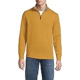 Lands' End Bedford Rib Quarter Zip Pullover Sweater