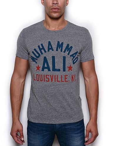 Roots of Fight Muhammad Ali Float Quote Triblend Tee X-Large