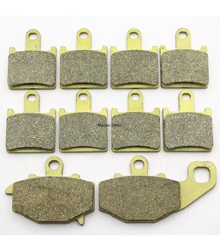 Amazon.com: NICHE Brake Pad Set for Kawasaki Ninja ZX6R ZX9R