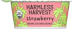 Harmless Harvest Dairy-Free Cup Yogurt - Strawberry, 4oz