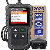 LAUNCH Creader 3001 OBD2 Engine Fault Code Reader Scanner | Supports Mode 6 &amp; CAN, Fits 1996+ Vehicles, Lifetime Free Update
