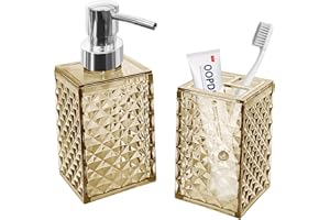 4PCS Blue Bathroom Accessories (Beige, 2 Pcs-A)