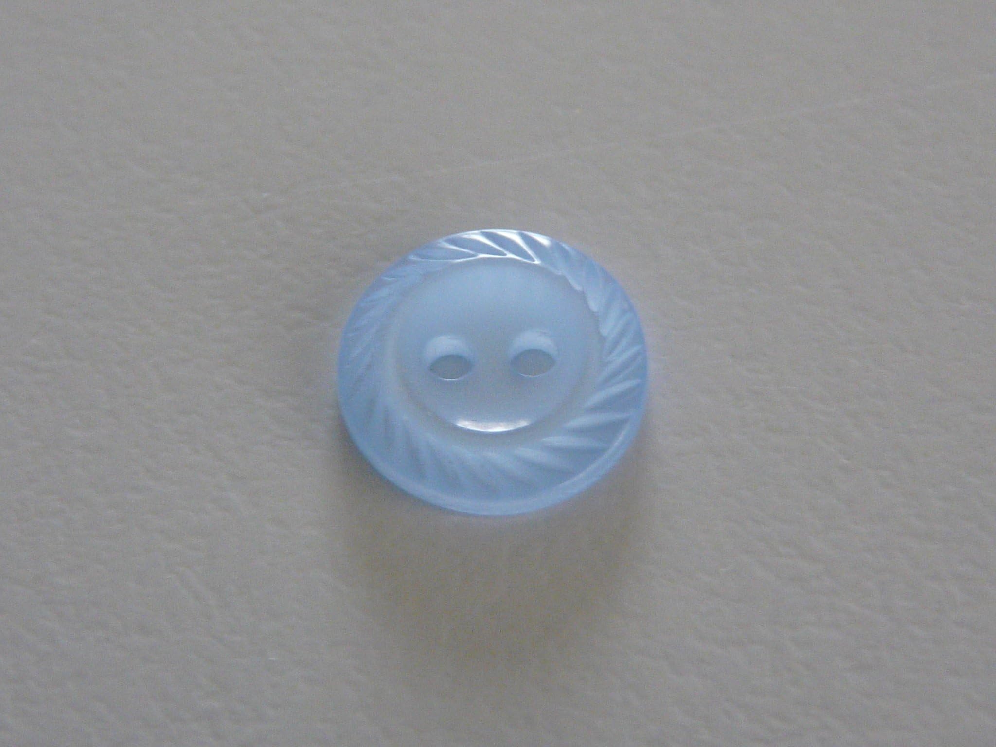 Pack of 10 little blue rope baby buttons size 11mm