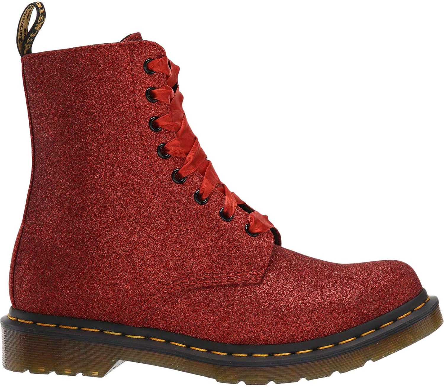 dr martens pascal glitter blue