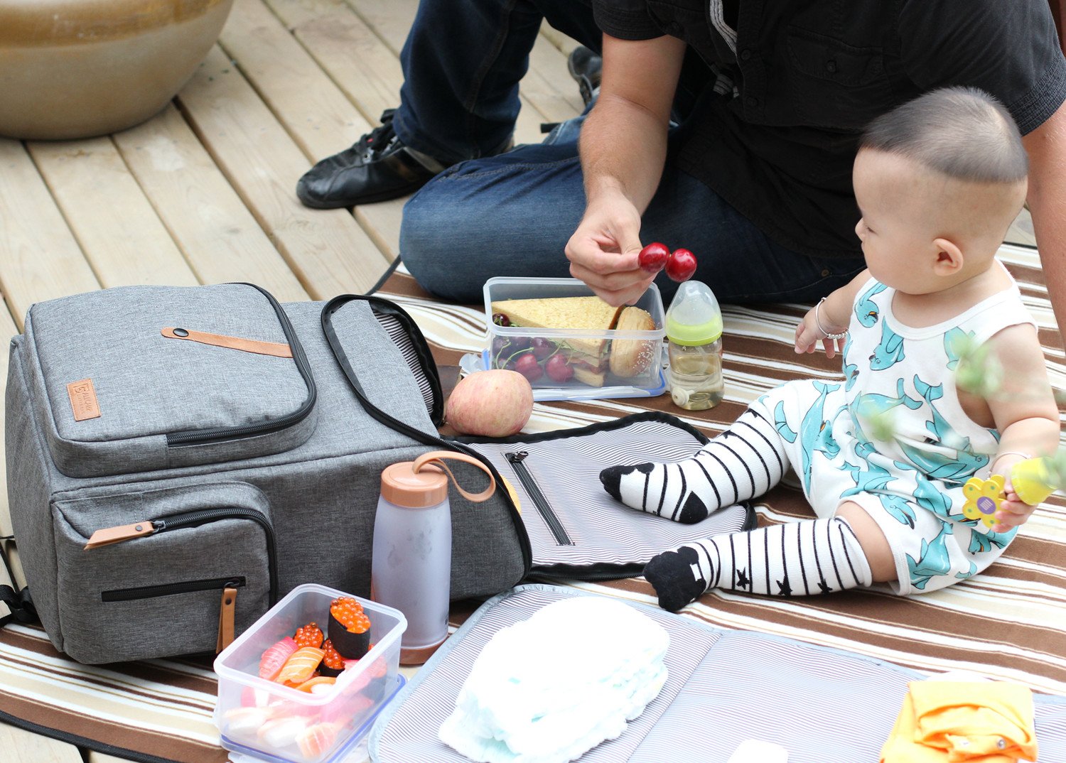 allcamp outdoor gear diaper bag