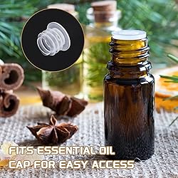 PATIKIL Bottle Adapter 0.43"/11mm, 25 Pcs Press in