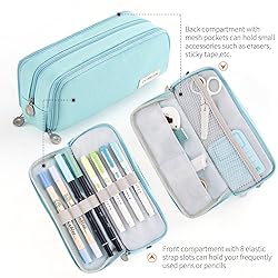 CICIMELON Pencil Case Large Capacity Pencil Pouch 3
