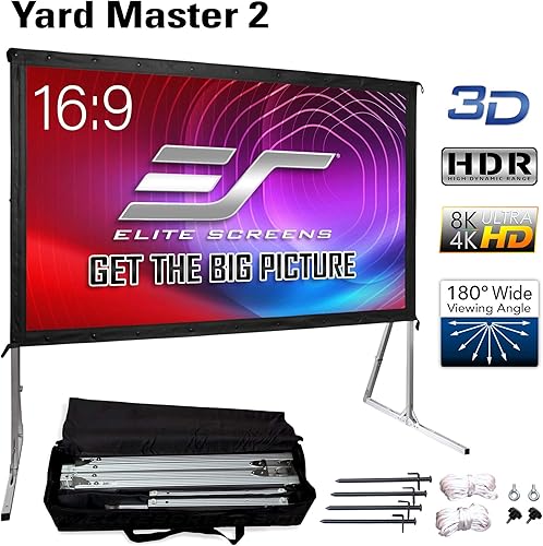 Elite Screens YardMaster2 Outdoor Projector Screen review
