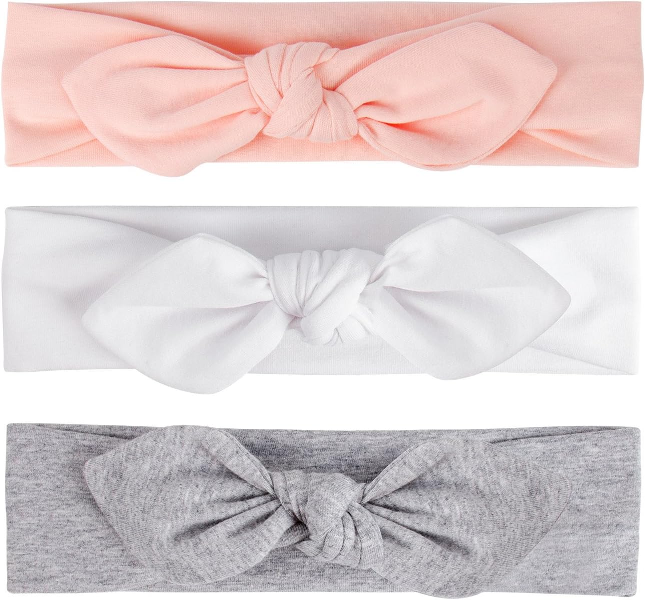 Baby Girls Headbands with Bows 3 Pack Infant Toddler Headwrap Hair Accessories
