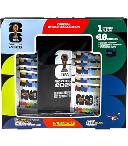 Amazon.com: Panini FIFA World Cup 2022 Sticker Collection Multiset