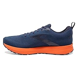 Brooks Revel 5 Titan/Peacoat/Flame 8 D