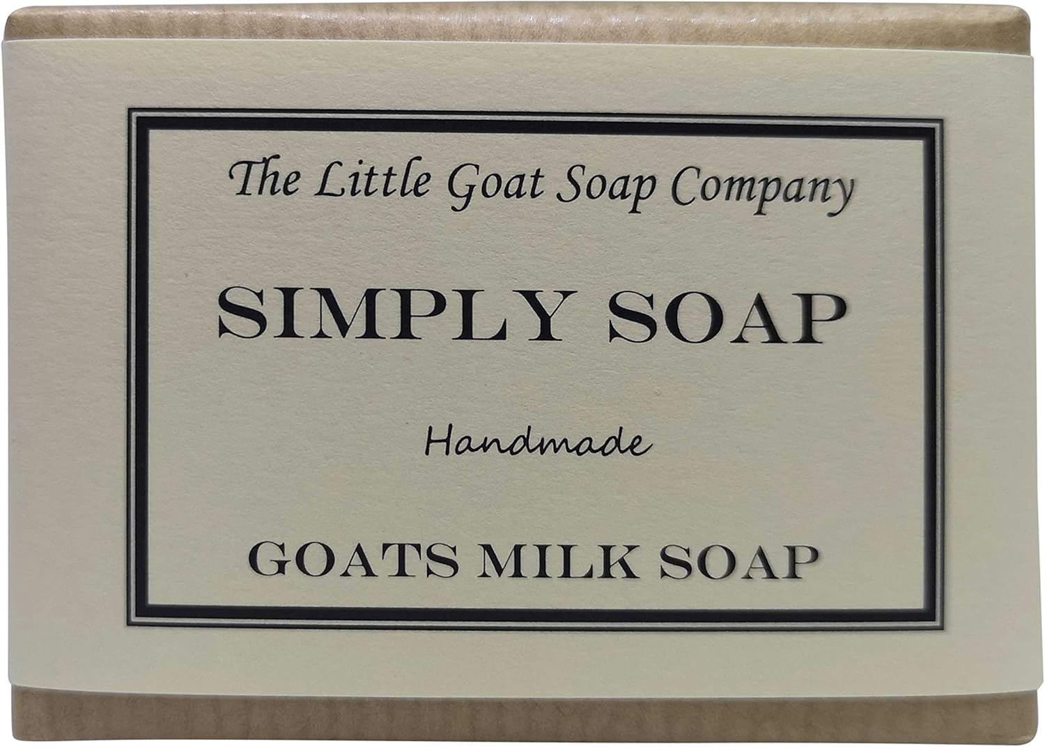 1 x Simply Goats Milk Soap. Unscented 100g. Sensitive Skin. Eczema